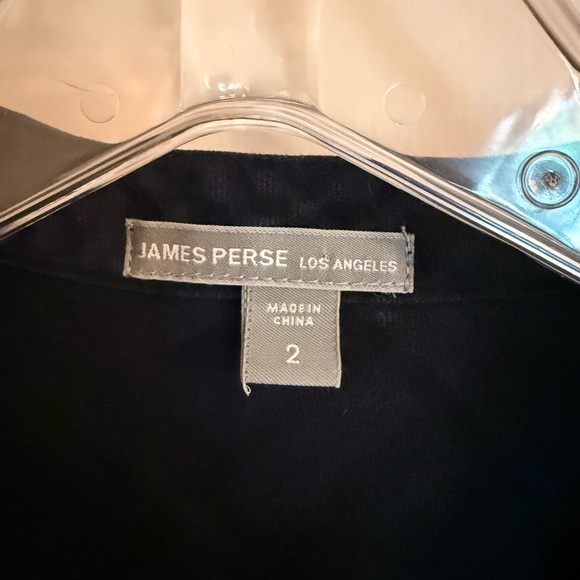 James Perse Dark Blue plaid dress - Picture 3 of 8